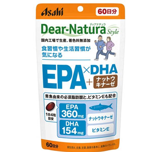 ディアナチュラスタイル EPA×DHA＋ナットウキナーゼ 240粒(60日分) 1個