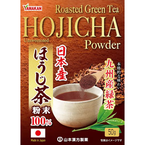 山本漢方 ほうじ茶 粉末 100% 50g 1個