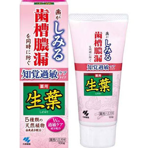生葉 知覚過敏症状予防タイプ 100g 1個