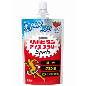 リポビタンアイススラリー Sports(ソルティライチ風味) 120g×6個 
