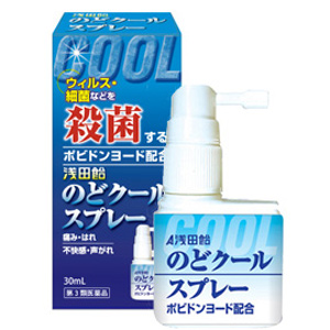 浅田飴のどクールスプレー 30ml 1個