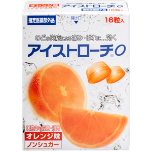 アイストローチO オレンジ味 16粒入 1個