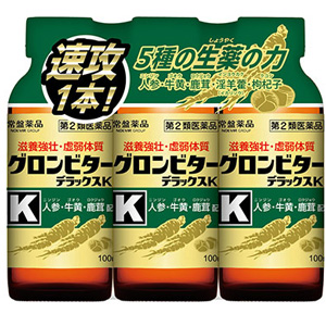 グロンビターデラックスK 100ml×3本パック 1個