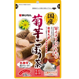 あじかん 国産菊芋ごぼう茶 15包 1個